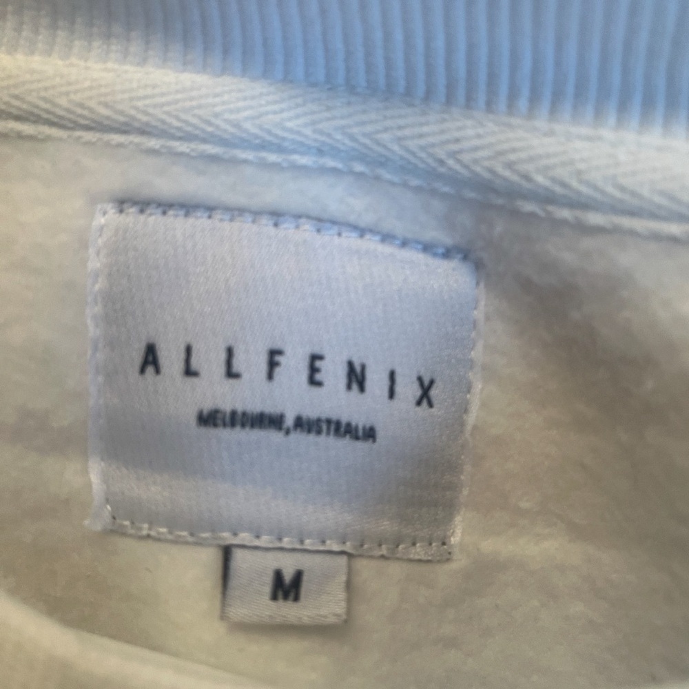 ALL FENIX  Heavyweight Crew Neck Sweatshirt  Size Medium - Picture 3 of 6